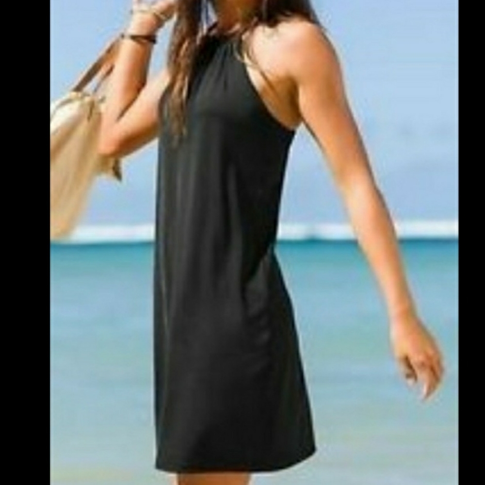 Athleta Kokomo built in bra multi-way swim dress S